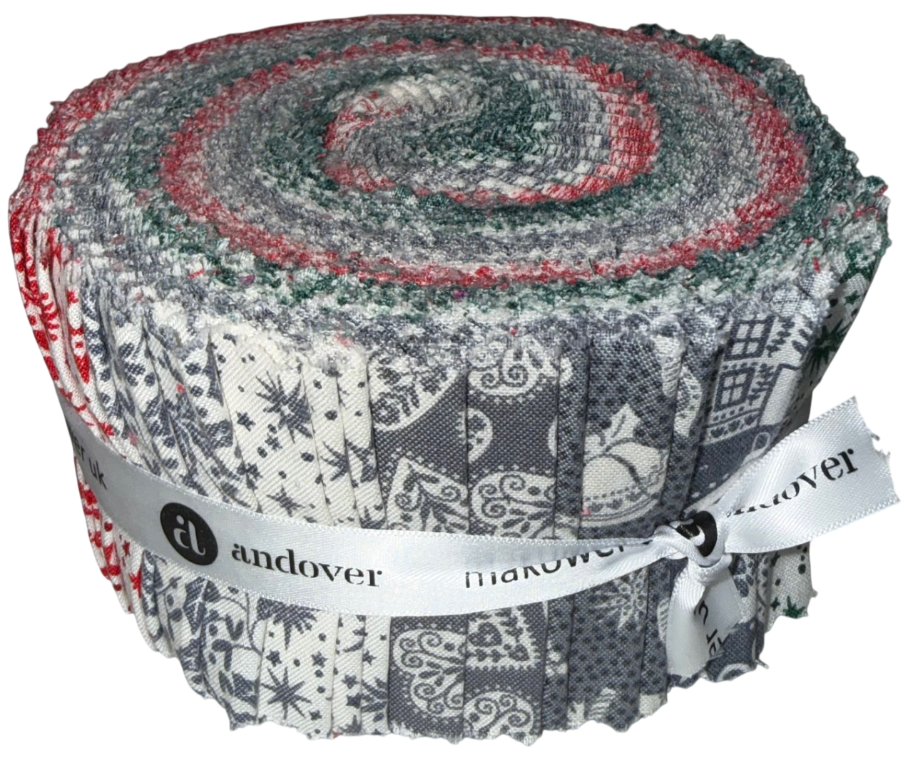 Andover/Makower UK - Scandi Double Scoops - 40 2.5" Strips