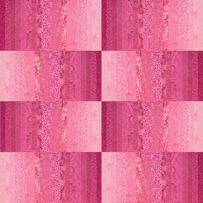 June Doe Fabric Collections - Rose Petals - 40-Strip Pack