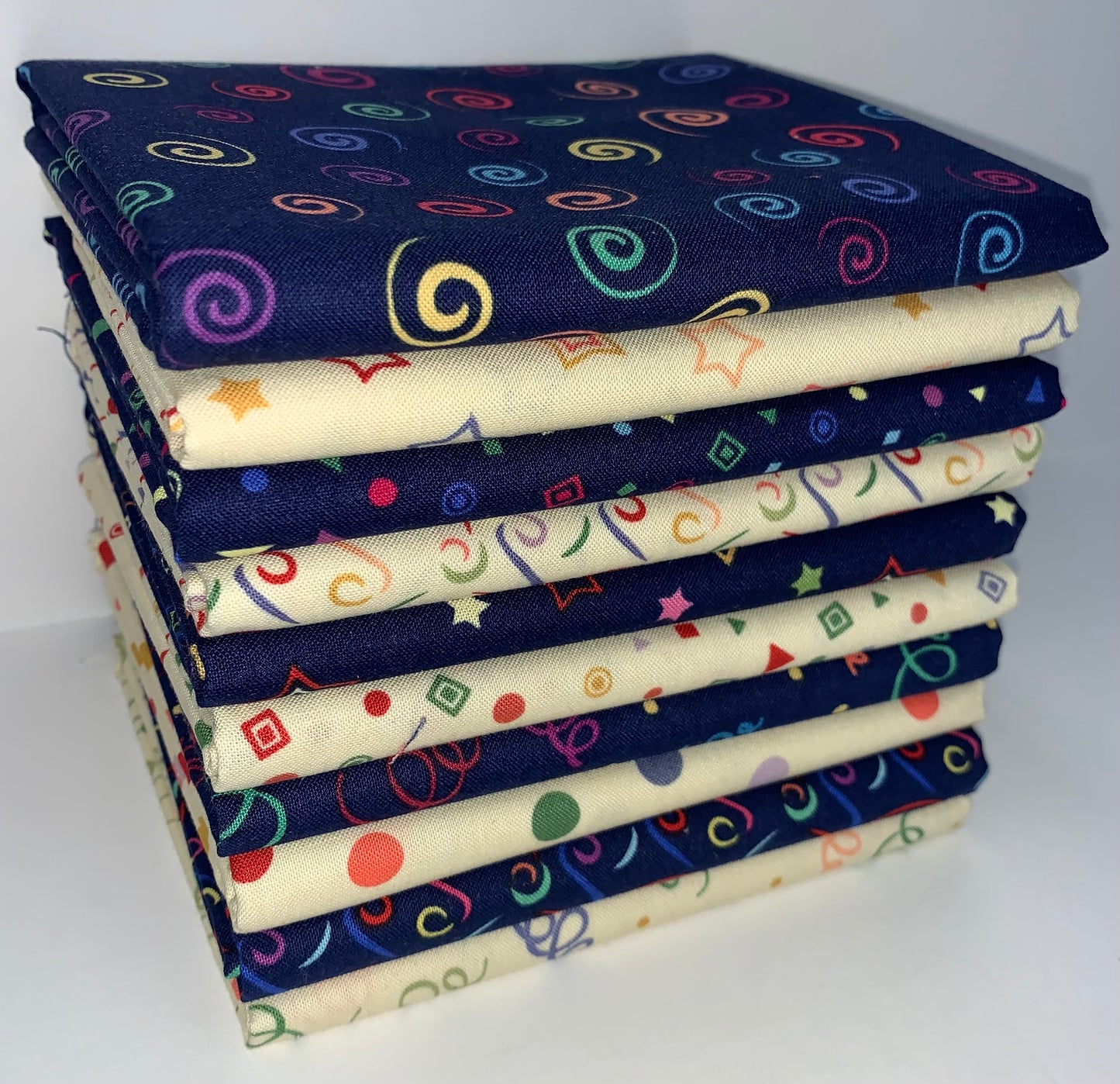 Choice "Celebration" Half-yard Bundle - 10 Fabrics, 5 Total Yards