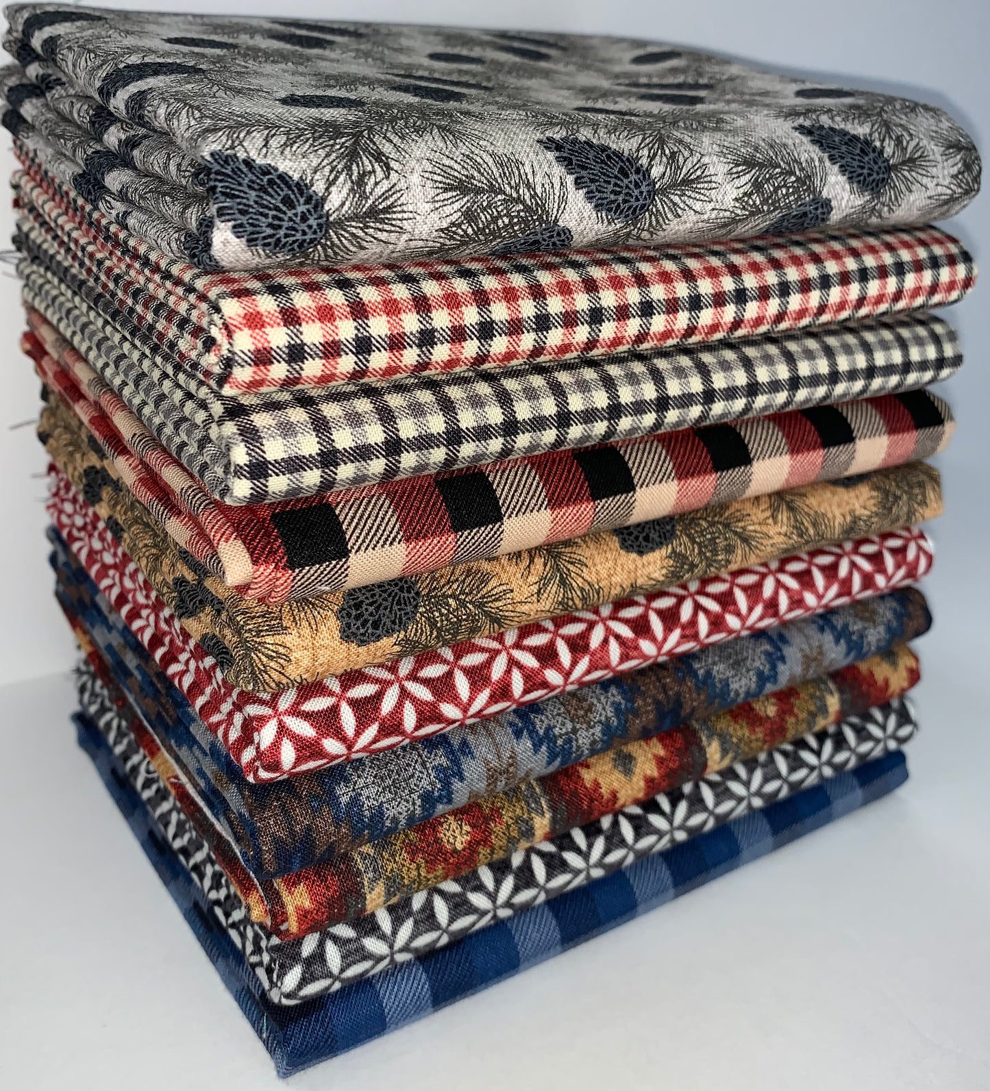 Benartex "Rustic Journey" Half-yard Bundle - 10 Fabrics, 5 Total Yards