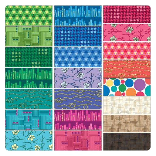 Charm Pack 5x5 Squares - Benartex LTD 2025 - 40 5" Squares