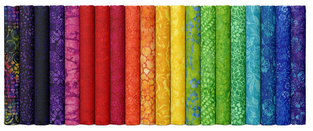 Timeless Treasures Tonga Batiks - Fandango - 40 2.5" Strip Pack