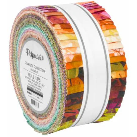 Robert Kaufman Potpourri Roll-up - 40 Strip Roll