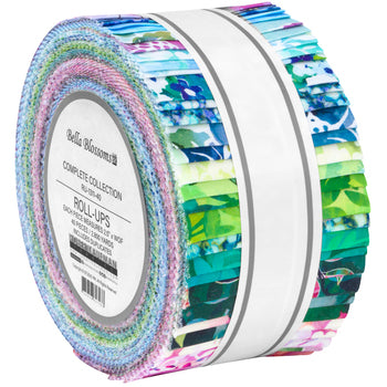 Robert Kaufman Bella Blossoms Roll-up - 40 Strip Roll