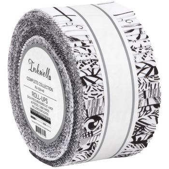 Robert Kaufman Inkwell Roll-up - 40 Strip Roll