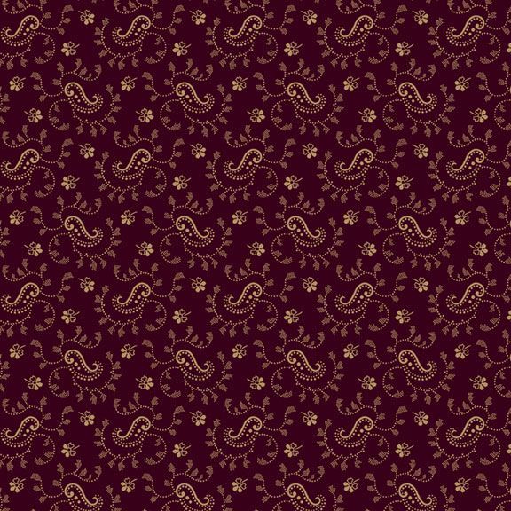 (2.5 yd) Marcus Fabrics Autumn Delight Pieceful Gathering R110928D-Purple