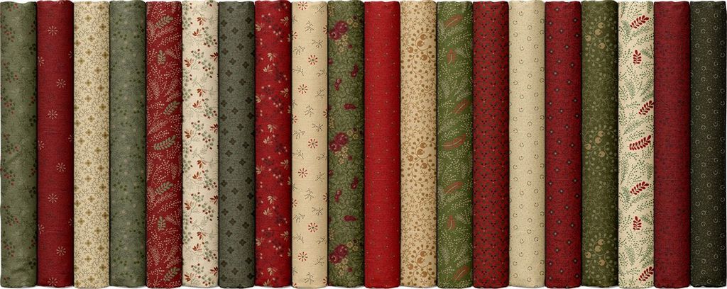 Marcus Fabrics - Pineberry Lane by Pam Buda - 40 2.5" Strips