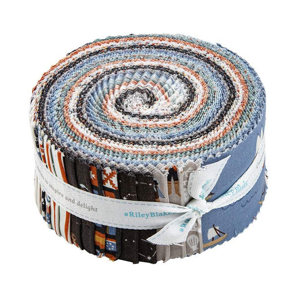 Riley Blake Hoist The Sails - 40 Strip Rolie Polie