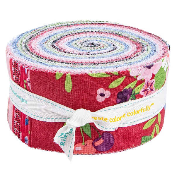 Riley Blake Cloudburst - 40 Strip Rolie Polie
