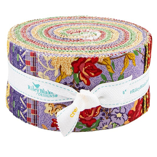 Riley Blake Vera's Garden - 40 Strip Rolie Polie