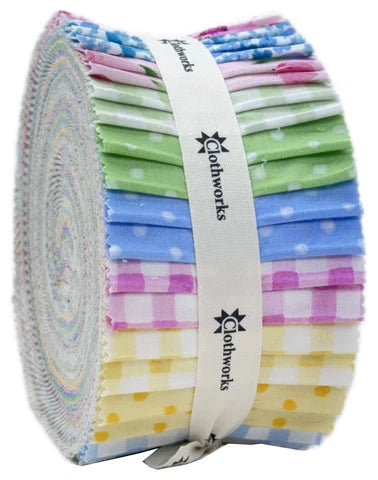 Clothworks - Spring Cheer - 40 Strip Jelly Roll