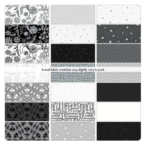 Benartex Botanica Strip-pies - 40 2.5" Strips