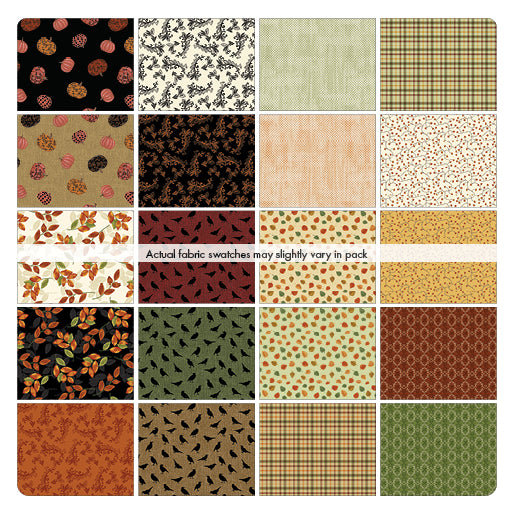 Benartex Harvest Gathering Strip-pies - 40 2.5" Strips