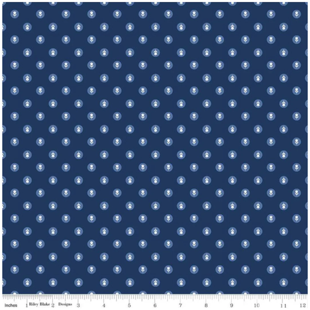 Riley Blake "Tulip Cottage" Half-yard Bundle - 10 Fabrics, 5 Total Yards