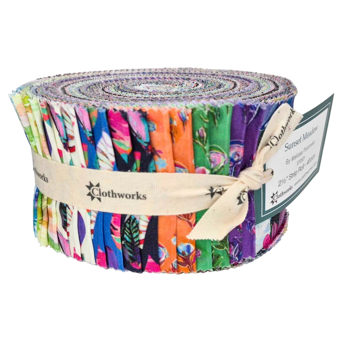 Clothworks - Sunset Meadow - 40 Strip Roll