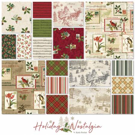 Clothworks - Holiday Nostalgia - 40 Strip Roll