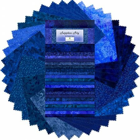 Wilmington Prints - 40 Karat Gems - Sapphire Sky