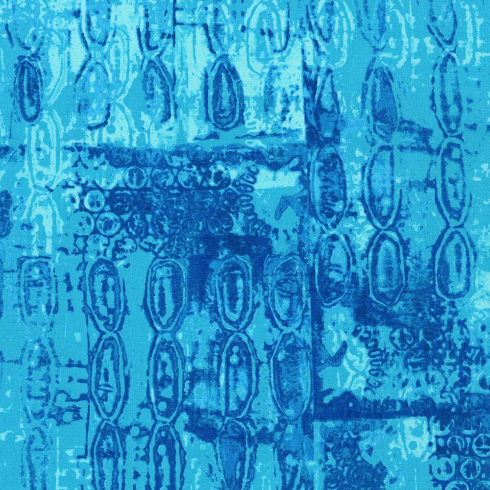 (5 yd) Robert Kaufman Wishwell Storyboard 22098-370 Pool Chains