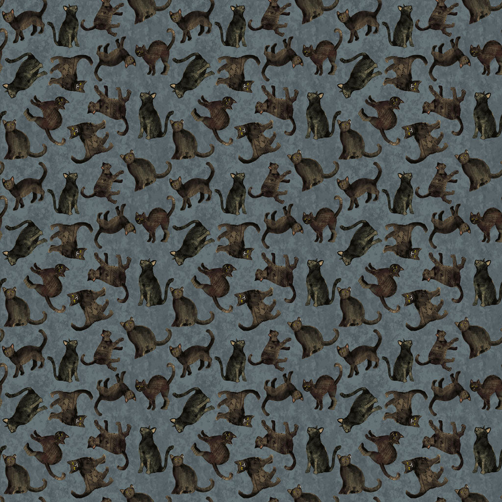 Clothworks "All Hallow's Eve" (Halloween) Half-yard Bundle - 10 Fabrics, 5 Total Yards