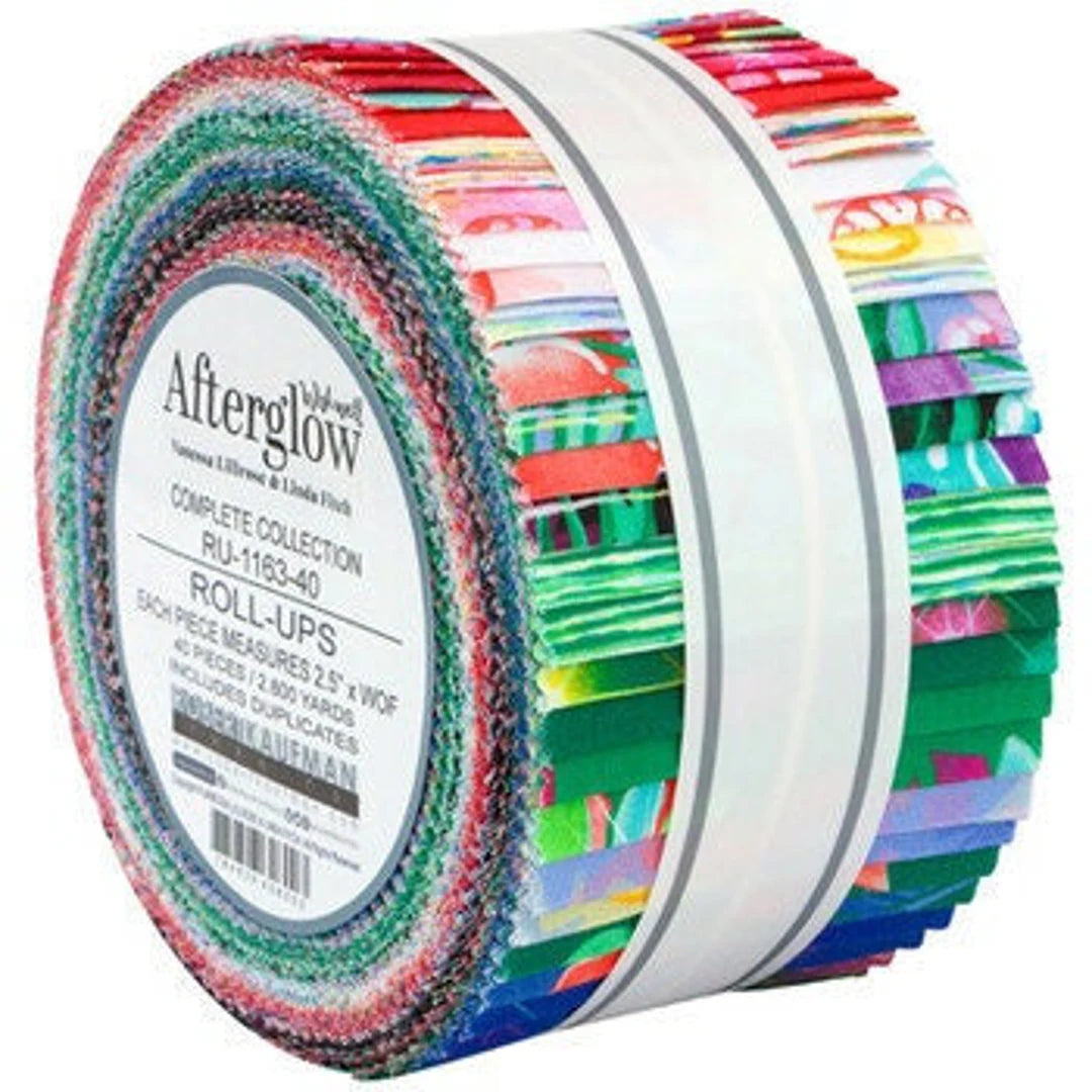 Robert Kaufman Afterglow (Holiday) Roll-up - 40 Strip Roll