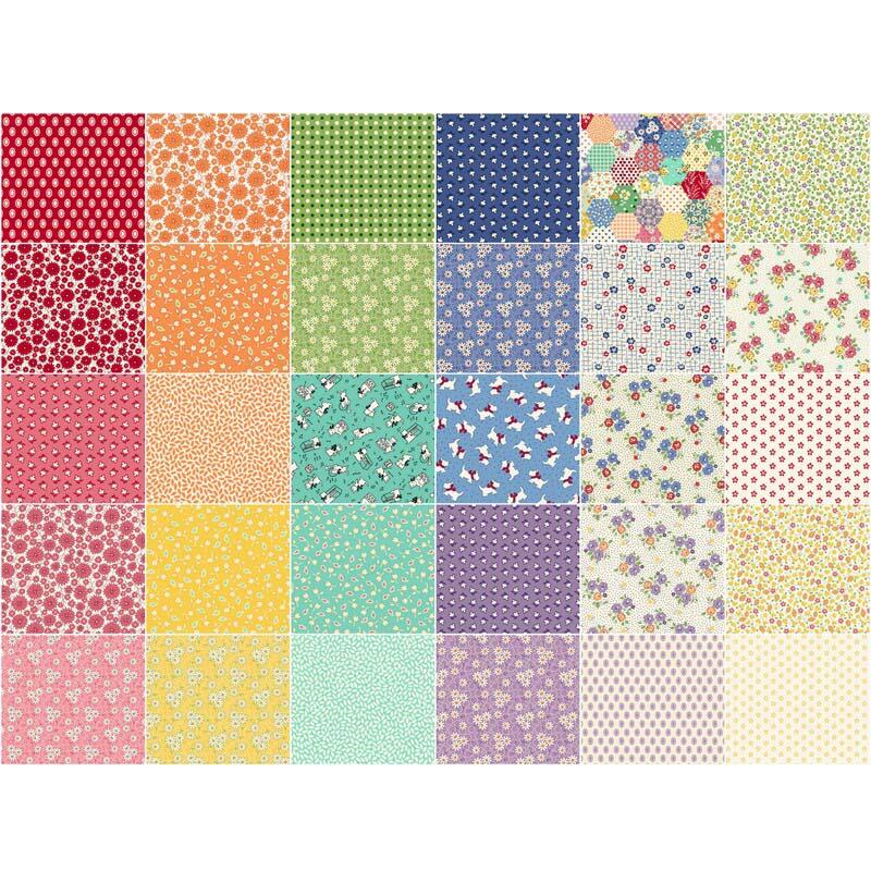 Marcus Fabrics - Aunt Grace Goes Scrappy By Judie Rothermel - 40 2.5" Strips/Jelly Roll