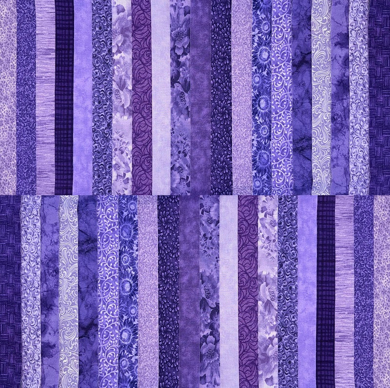 June Doe Fabric Collections - Amethyst - 40-Strip Pack