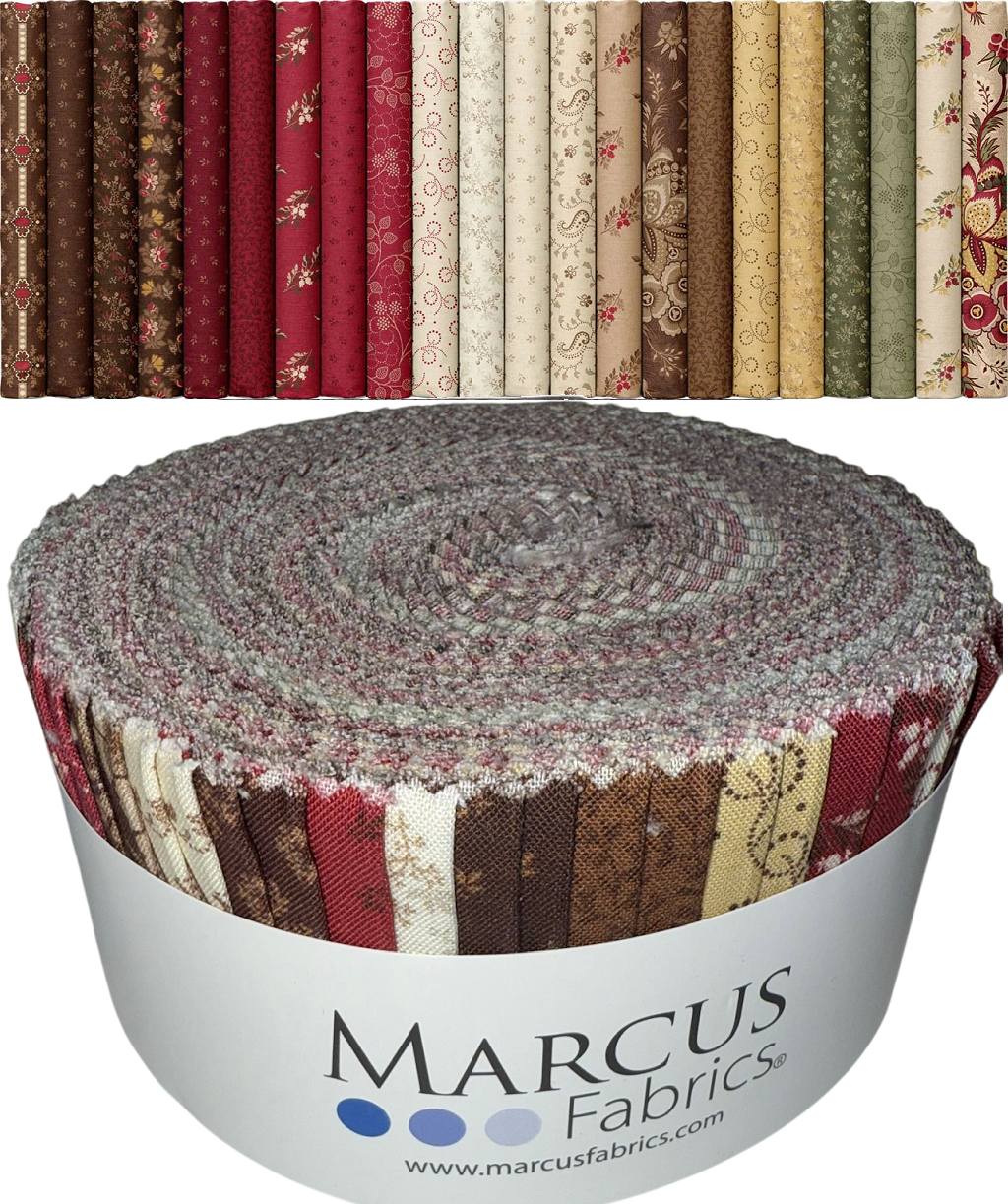 Marcus Fabrics - Arabella - 40 2.5" Strips/Jelly Roll