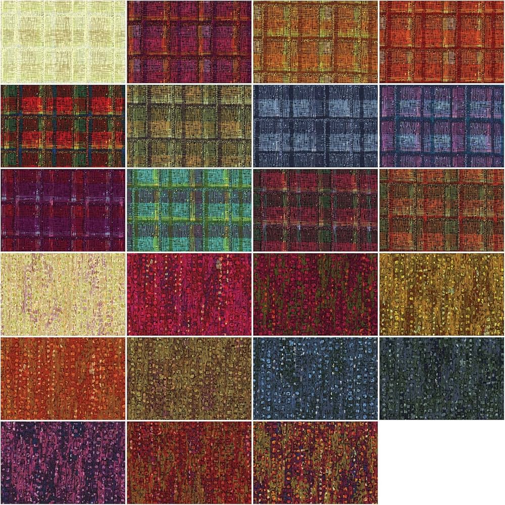 Charm Pack 5x5 Squares - Benartex Benartextures - 40 5" Squares