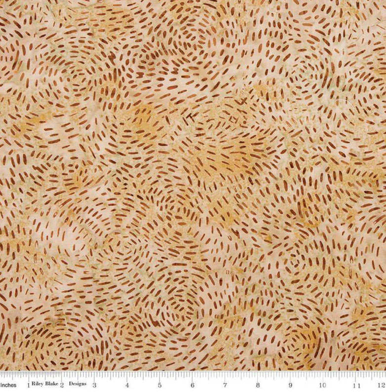 Riley Blake Expressions Batiks "Mountain High" Half-yard Bundle - 10 Fabrics, 5 Total Yards