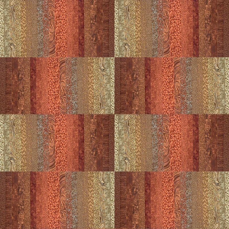 June Doe Fabric Collections - Cinnamon Spice - 40-Strip Pack