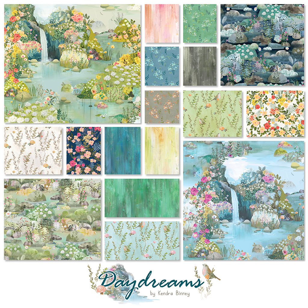 Clothworks - Daydreams - 40 2.5" Strips