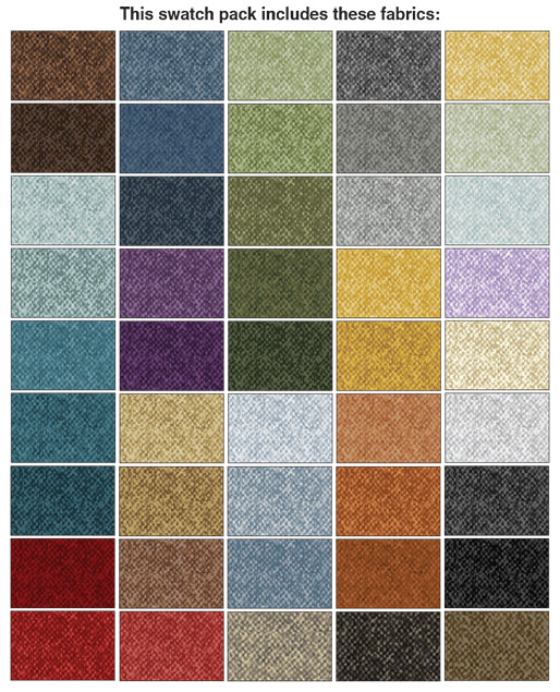 Benartex Winter Wool Strip-pies - 40 2.5" Strips