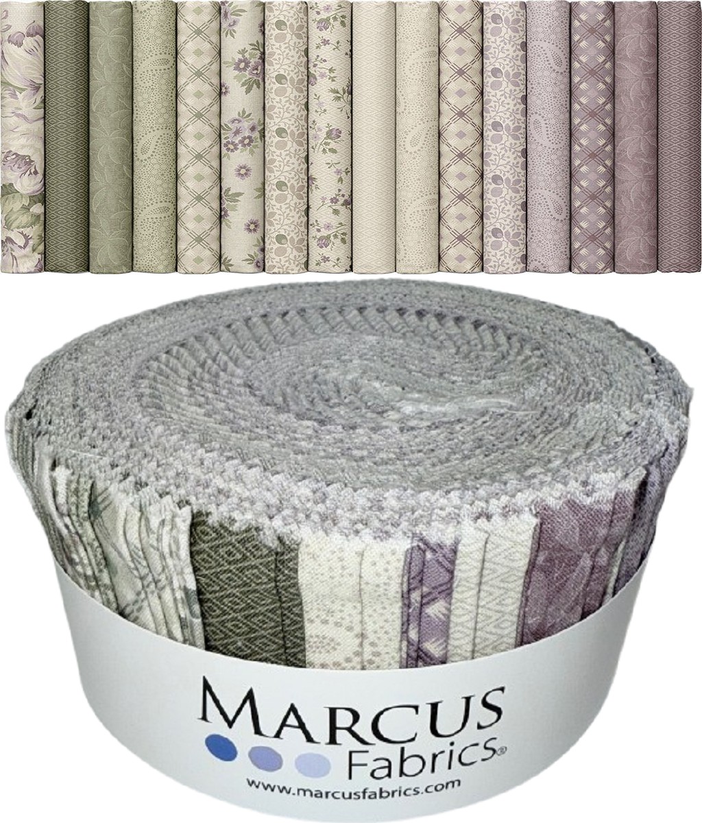 Marcus Fabrics - Flower Garden by Dolores Smith - 40 2.5" Strips