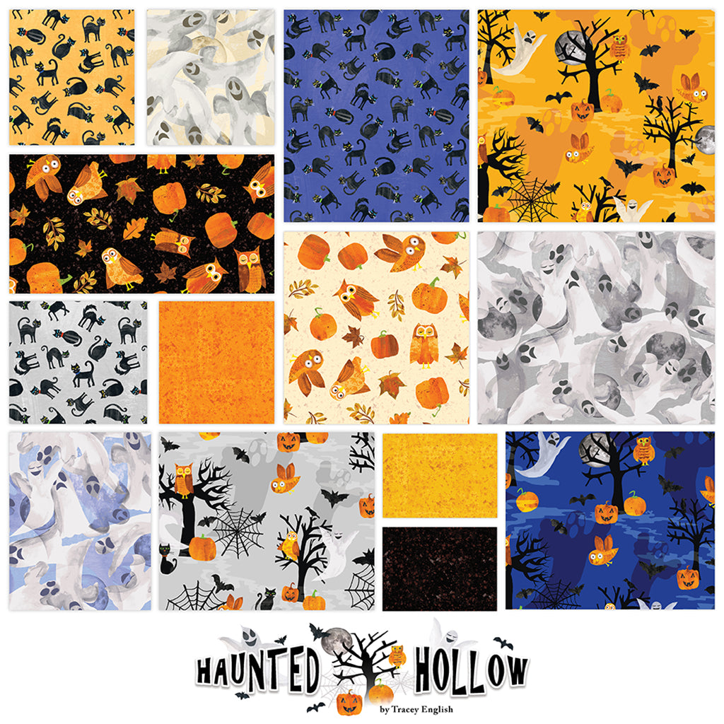 Clothworks - Haunted Hollow - 40 2.5" Strips