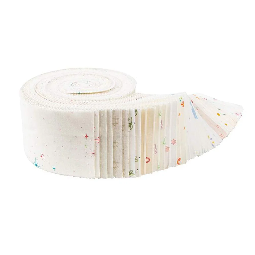 Riley Blake Hush Hush 4 - 40 Strip Rolie Polie