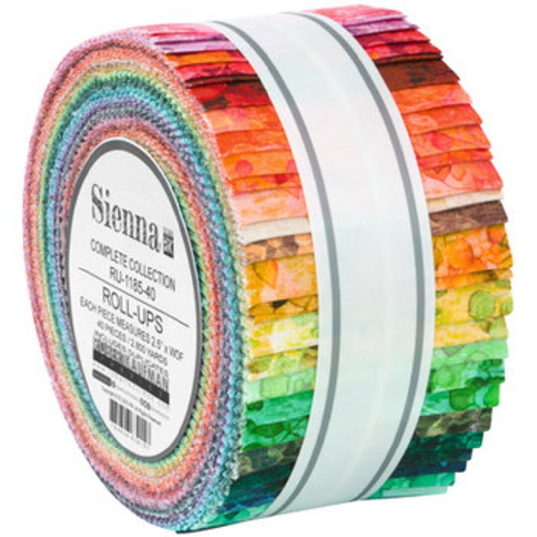 Robert Kaufman Sienna 2023 Roll-up - 40 Strip Roll