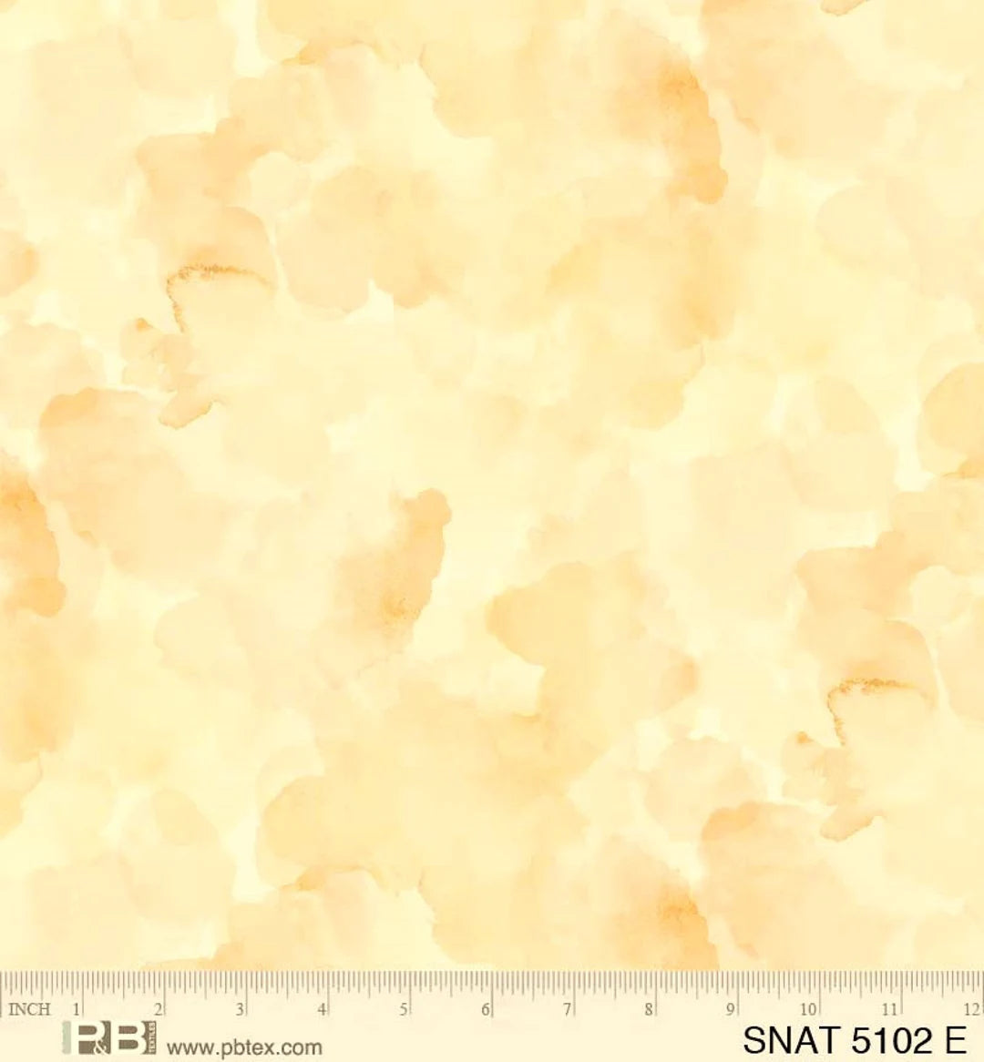 (2 yd) P&B Textiles Serene Nature 05102-E Cream Texture