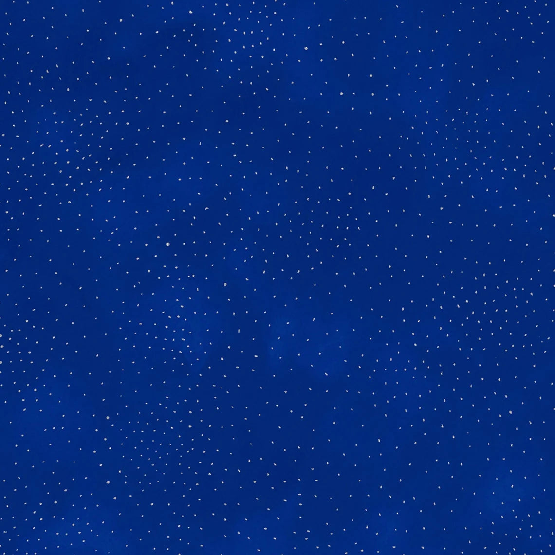 Clothworks - Basic Dot Metallic Blue/Silver (Laurel Burch) - 40 Strip Roll