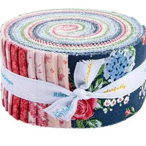 Riley Blake Bluegrass Charm - 40 Strip Rolie Polie