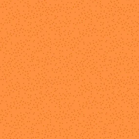 (3.5 yd) Andover Allison Glass Thicket 433-O Clementine Orange