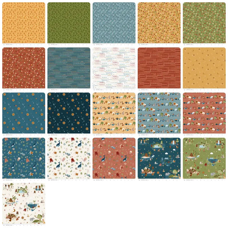 Riley Blake Created With Love - 40 Strip Rolie Polie