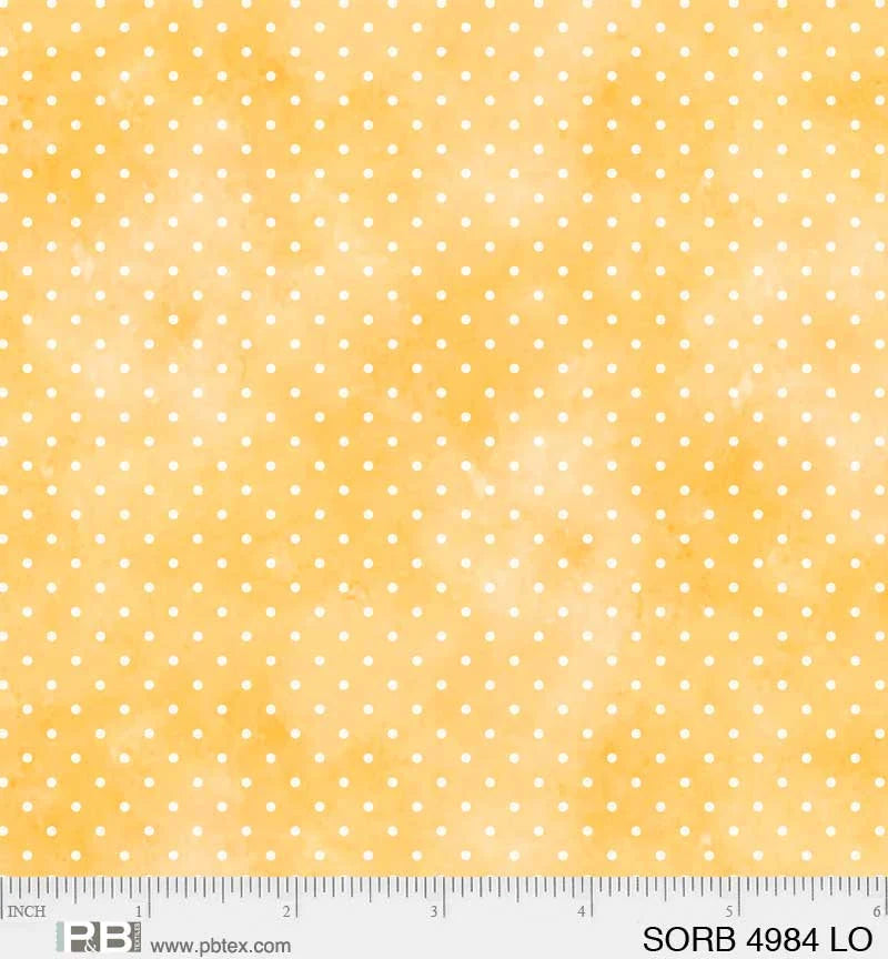 (6.5 yd) P&B Textiles Sorbet 04984-LO Dots