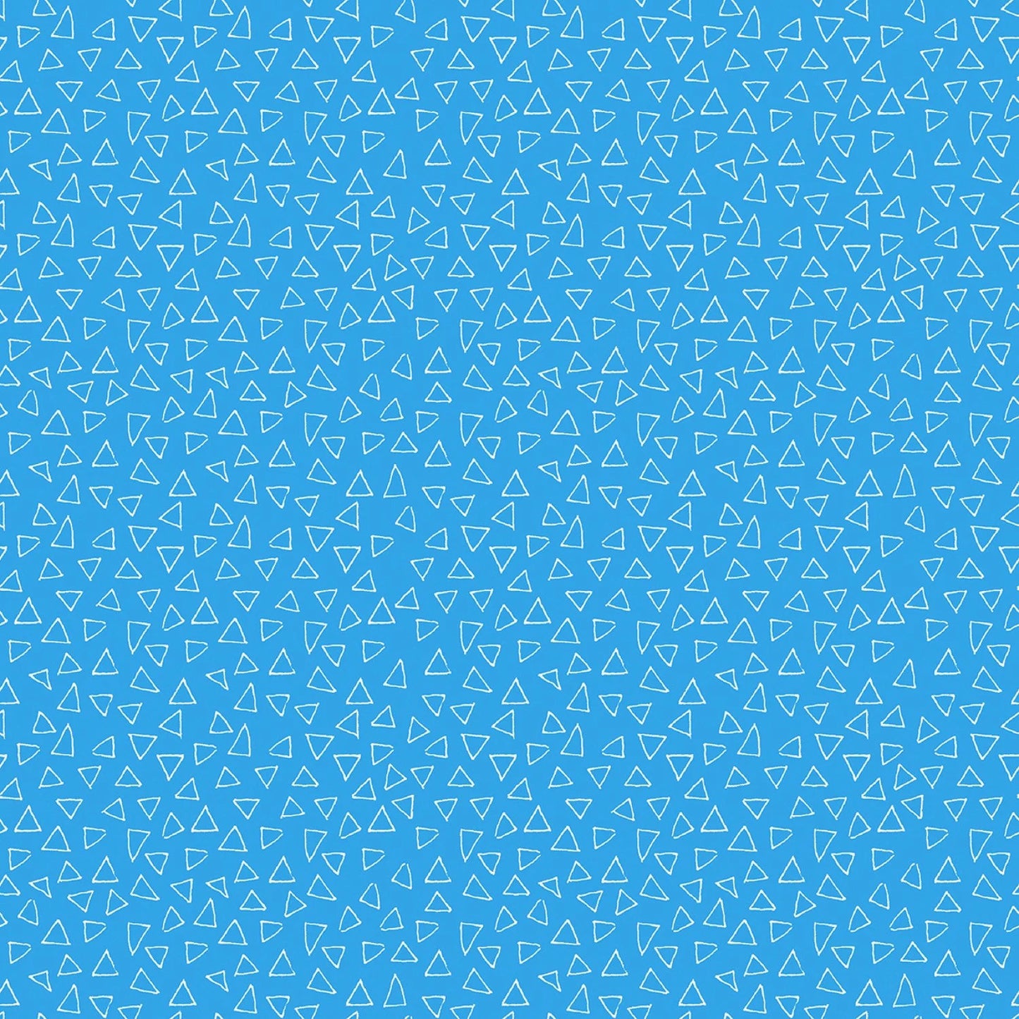 (4.5 yd) Benartex Safari Fun 10338-55 Floating Triangles Blue