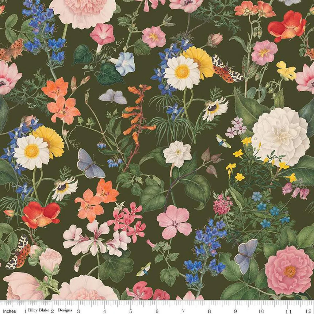 Riley Blake "Nature's Portrait" Half-yard Bundle - 10 Fabrics, 5 Total Yards