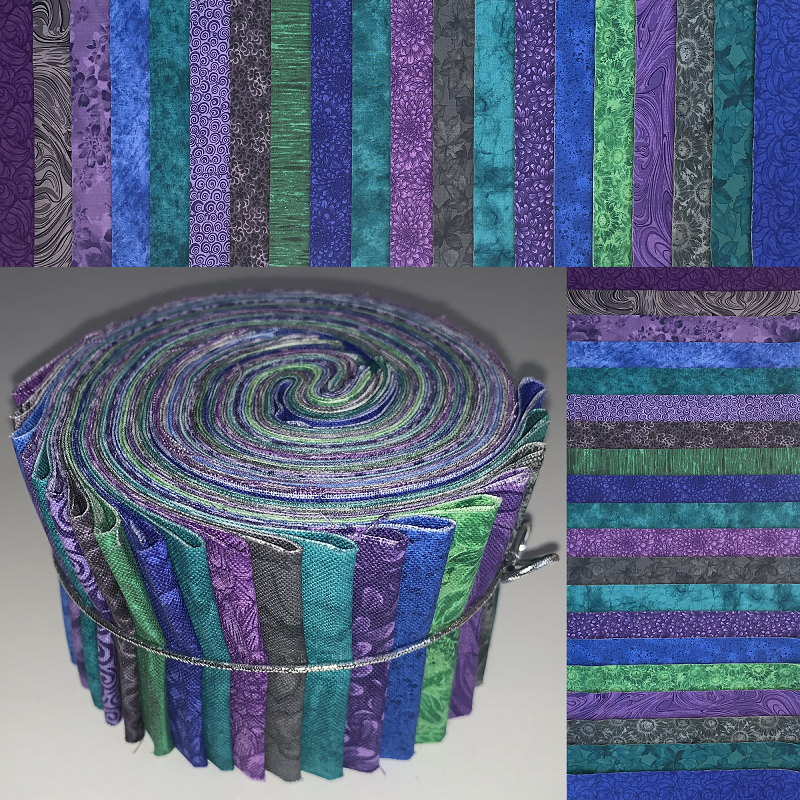 Interstellar 2.5" Roll - 20 Fabrics, 20 Total Strips