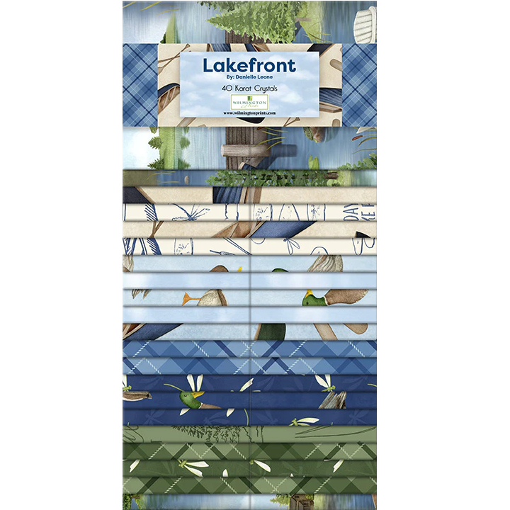 Wilmington Prints - 40 Karat Crystals - Lakefront