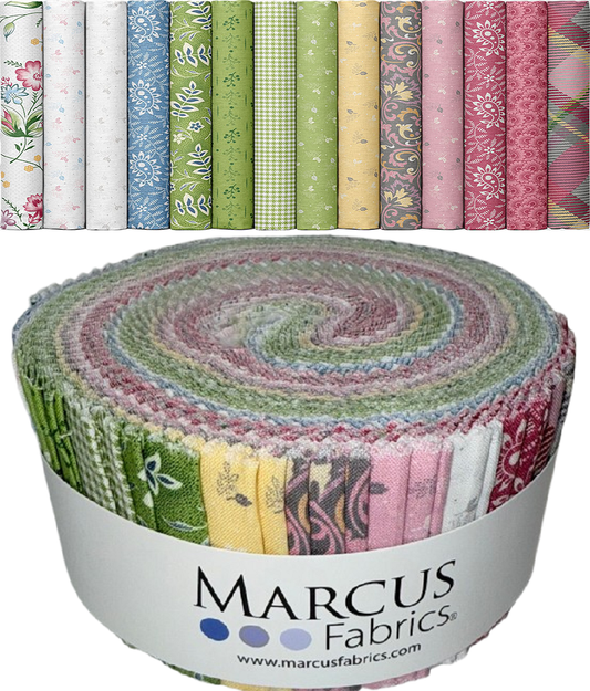Marcus Fabrics - Laurel Ridge by Lynn Wilder - 40 2.5" Strips