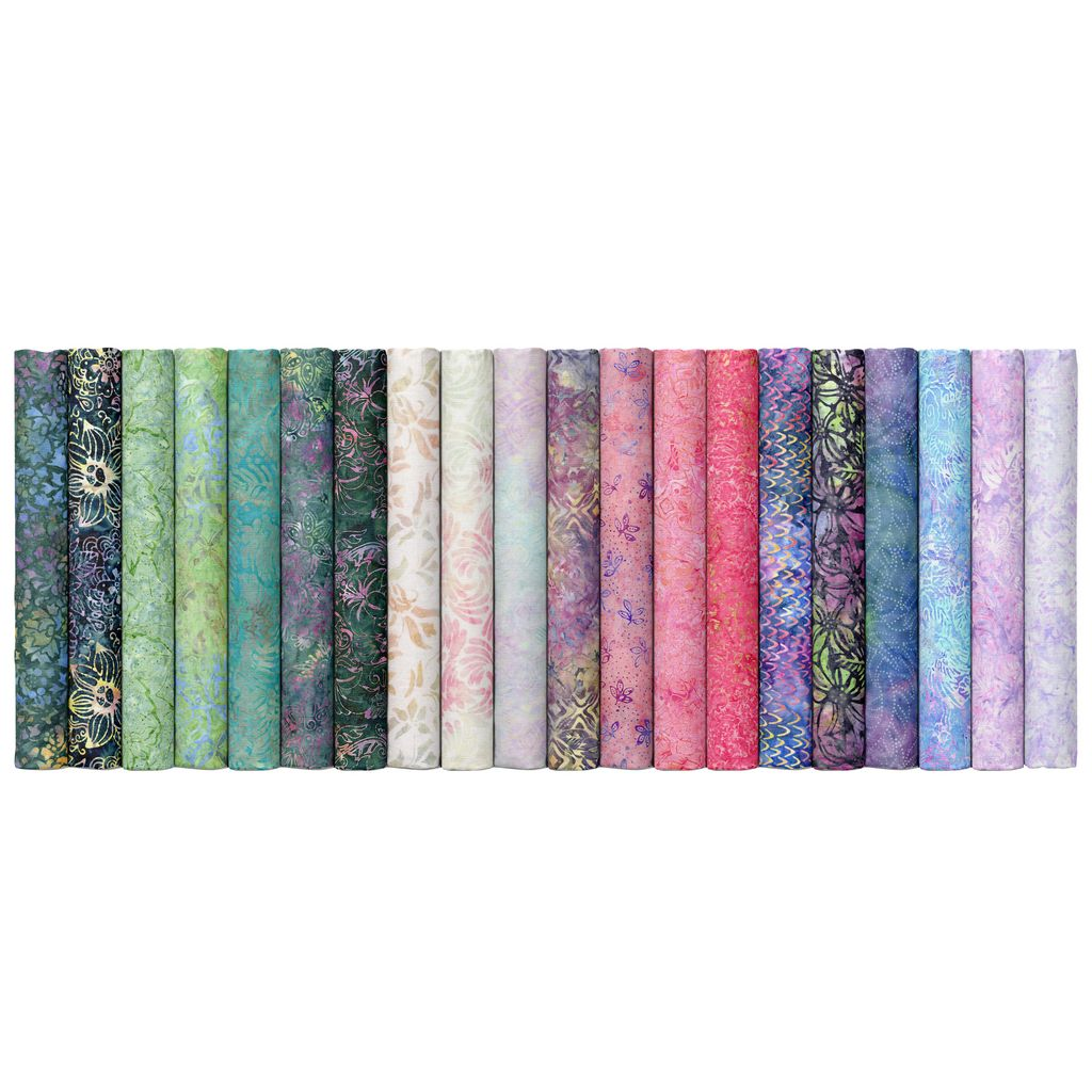 Timeless Treasures Tonga Batiks - Mayfair By Wing And A Prayer Designs - 40 2.5" Strip Pack