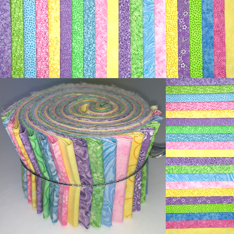 Jelly online rolls fabric