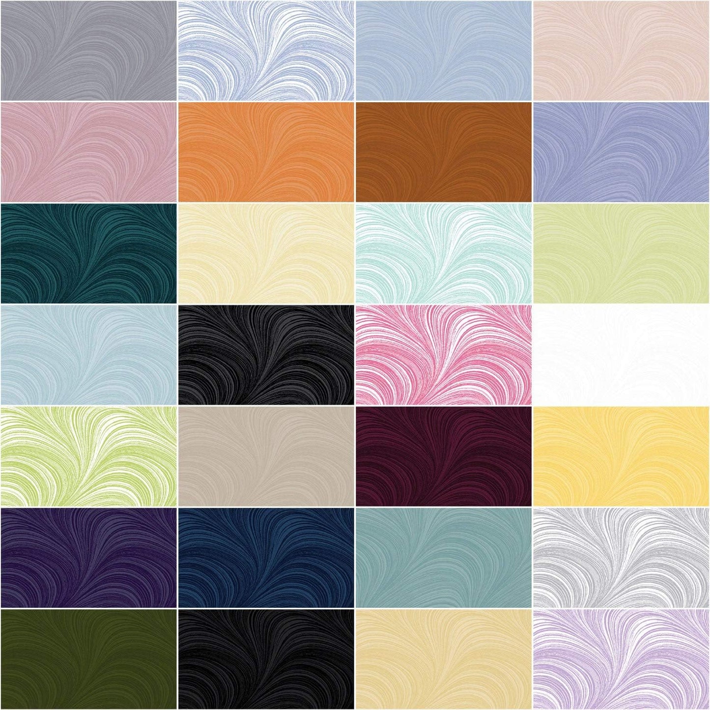 Benartex Pearlescent Wave Texture Strip-pies - 40 2.5" Strips